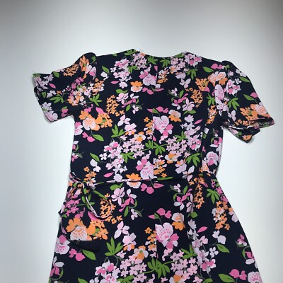 a new day blue floral dress Women's Linen Mini Slip recycled cotton and rayon A New Day Dress Womens