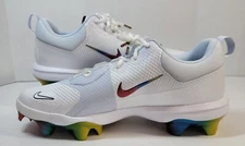 Nike Force Zoom Trout 9 Pro MCS Rainbow Baseball Cleats Men’s 11.5 FB2908-106 
