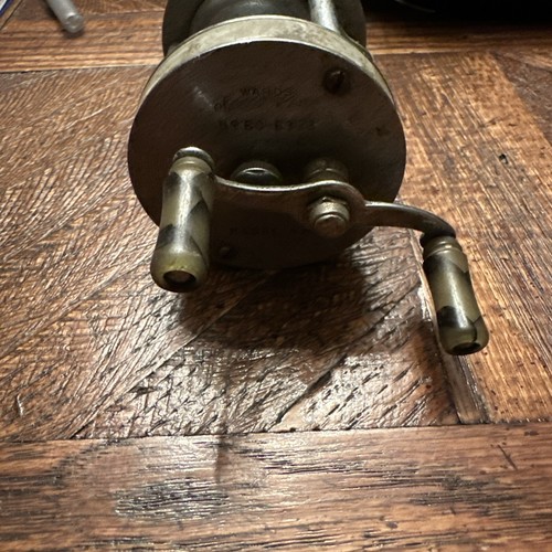 VINTAGE "WARDS USA SPORT KING MODEL 8A" LEVEL WIND CASTING REEL ~ No. 60-6328 - 第 2/5 張圖片