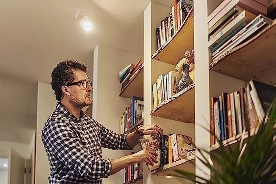 Philips GU10 LED Spot Light Bulbs 5W Warm White 2700K 4-Pack Downlight - Image 3 of 4