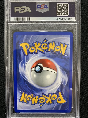 2004 Pokemon EX Team Rocket Returns Dark Golbat Reverse Foil 34/109 PSA 8 NM-MT - Picture 2 of 2