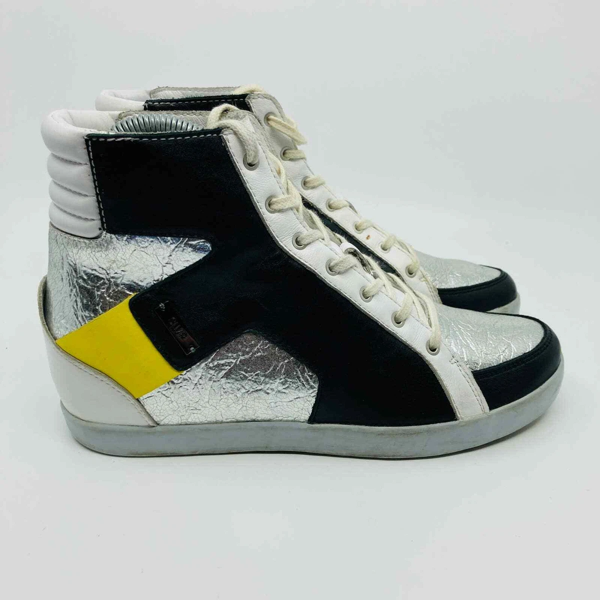 Adidas slvr top high tops