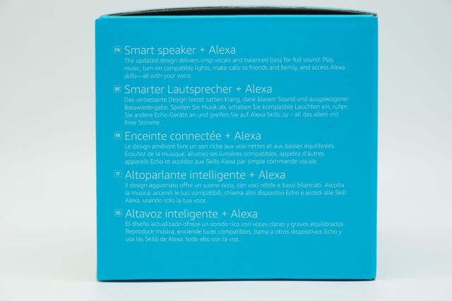 Amazon Echo Dot (4. Generation) Smarter Lautsprecher mit Alexa und Uhr | schwarz IV11005