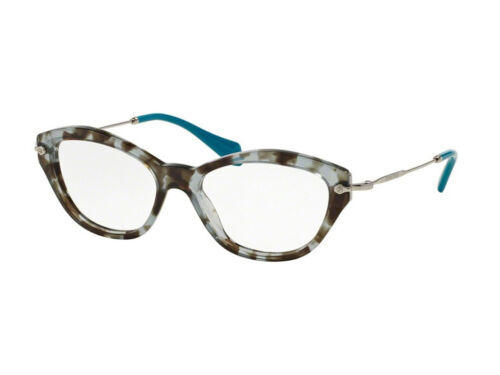 Miu Miu SMU 04ZS Honey Havana/Clear Blue Light Filter (VAU  display picture 1