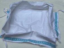 Pottery Barn Teen  BLUE MINI DOT RIBBON UNDER BED LINER FOR BASKETS 4” X 15”