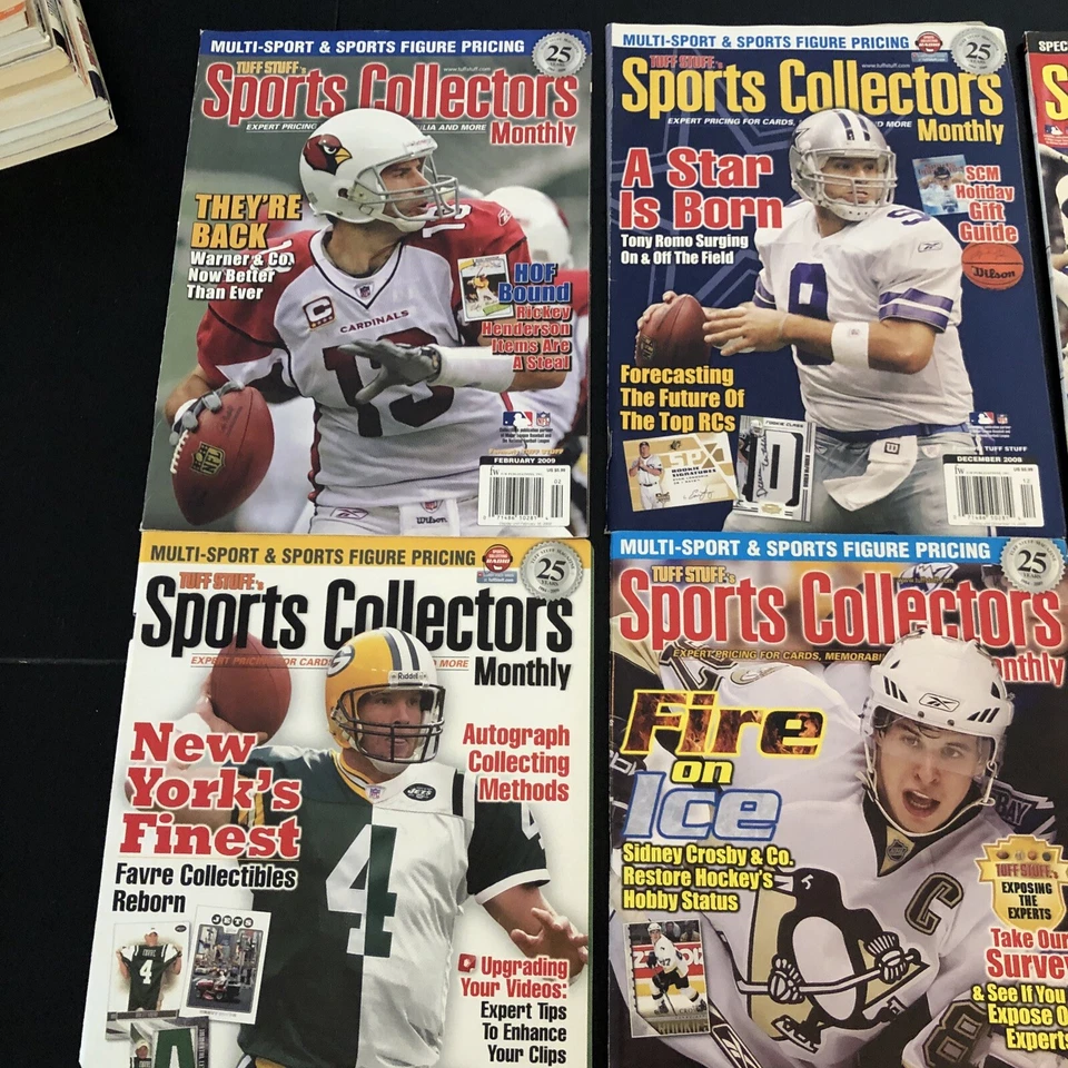 Lote de 9 revistas mensuales de tarjetas deportivas 2008-09 Range-Lebron, Crosby, ARod, Romo! Foto 2 de 4