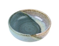 Japan Stoneware Art Pottery Small Sauce Bowl Swan Sunburst Hallmark