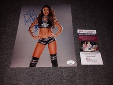 dr britt baker signed 8x10 Jsa Aew