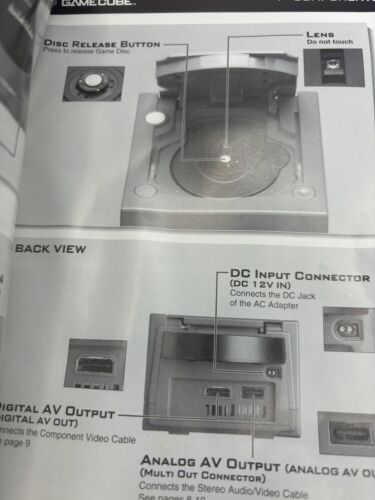 Nintendo GameCube Konsole System (Nintendo GameCube, 2001) ☆ NUR HANDBUCH ☆ - Bild 5 von 7