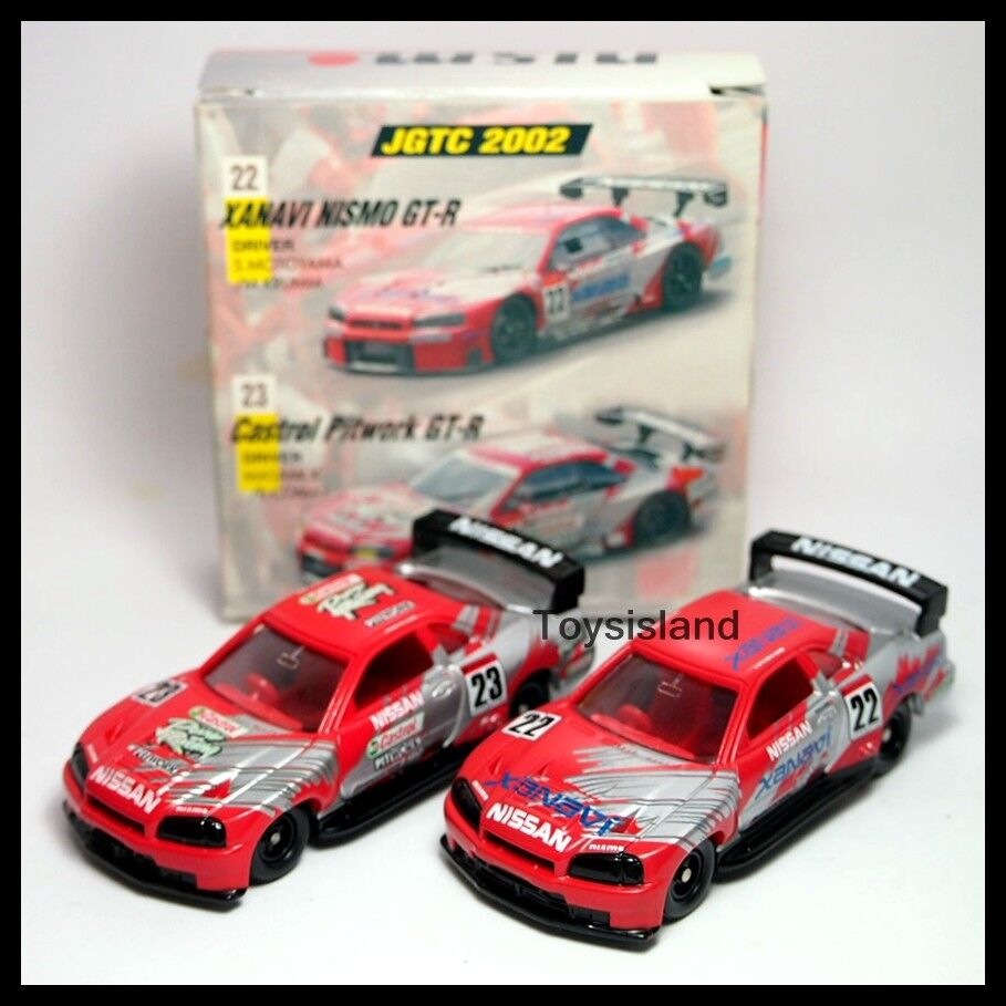 TOMICA NISMO 2002 JGTC Castrol PITWORKS XANAVI NISSAN TOMICA NISMO 2002 JGTC Castrol PITWORKS XANAVI NISSAN