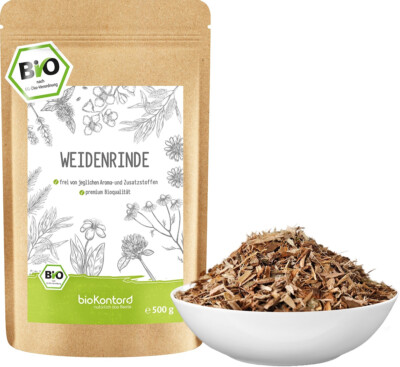 Weidenrinde BIO 500 g | Weidenrindentee lose Salix alba L.  |  von bioKontor