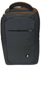 sturdy black backpack