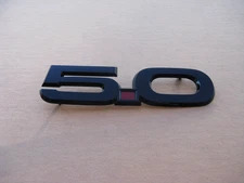 15-23 FORD MUSTANG 5.0 LEFT DRIVER SIDE FENDER EMBLEM LOGO BADGE SIGN OEM A47312