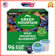 Green Mountain Wild Mountain Blueberry K-Cup Coffee 96 Count