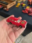 VG 1968 Matchbox #59 or 73 Mercury, Red Station Wagon with Bull Sticker