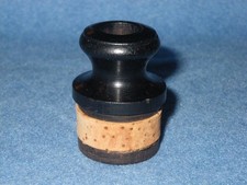 VINTAGE WOOD & CORK ALTO SAXOPHONE BODY END PLUG - 24.15mm TENON DIAMETER