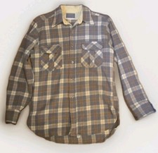 VINTAGE Pendleton Country Traditional Wool USA Made Flannel Shirt Mens MEDIUM