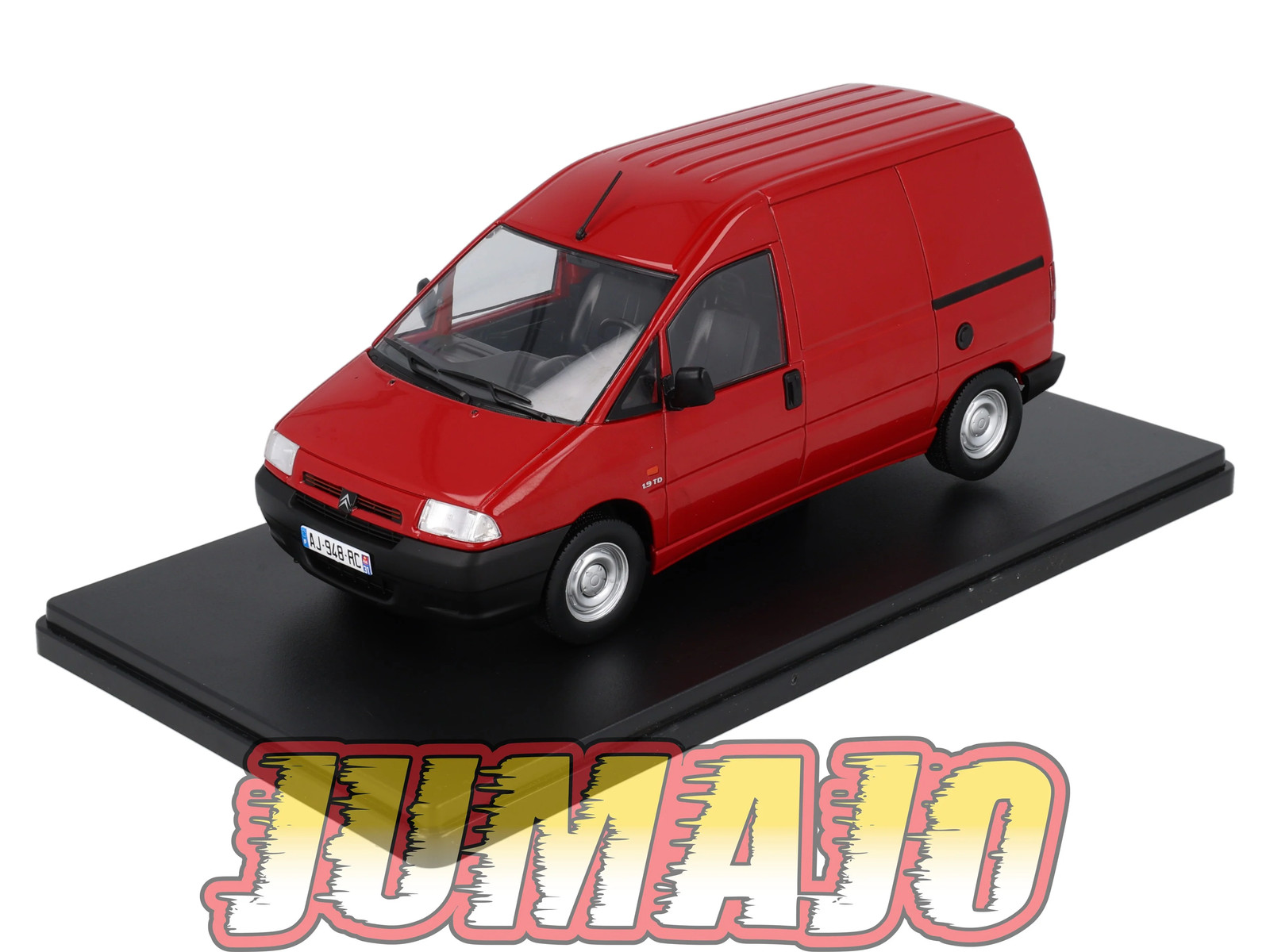 Miniature CITROEN Jumpy 1.9TD Hachette 1/24 blanche pour collectionneur