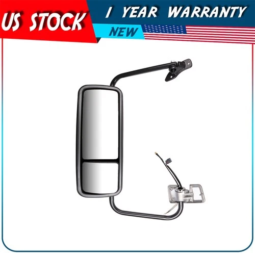 ?For 2005-18 Freightliner Century/Columbia Left Hand View Mirror Complete Primed