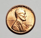 1955 S LINCOLN WHEAT PENNY UNC #C10247