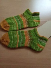selbstgestrickte socken 39-40