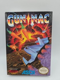 Gun Nac (Nintendo NES) Nice Condition Box and Cart