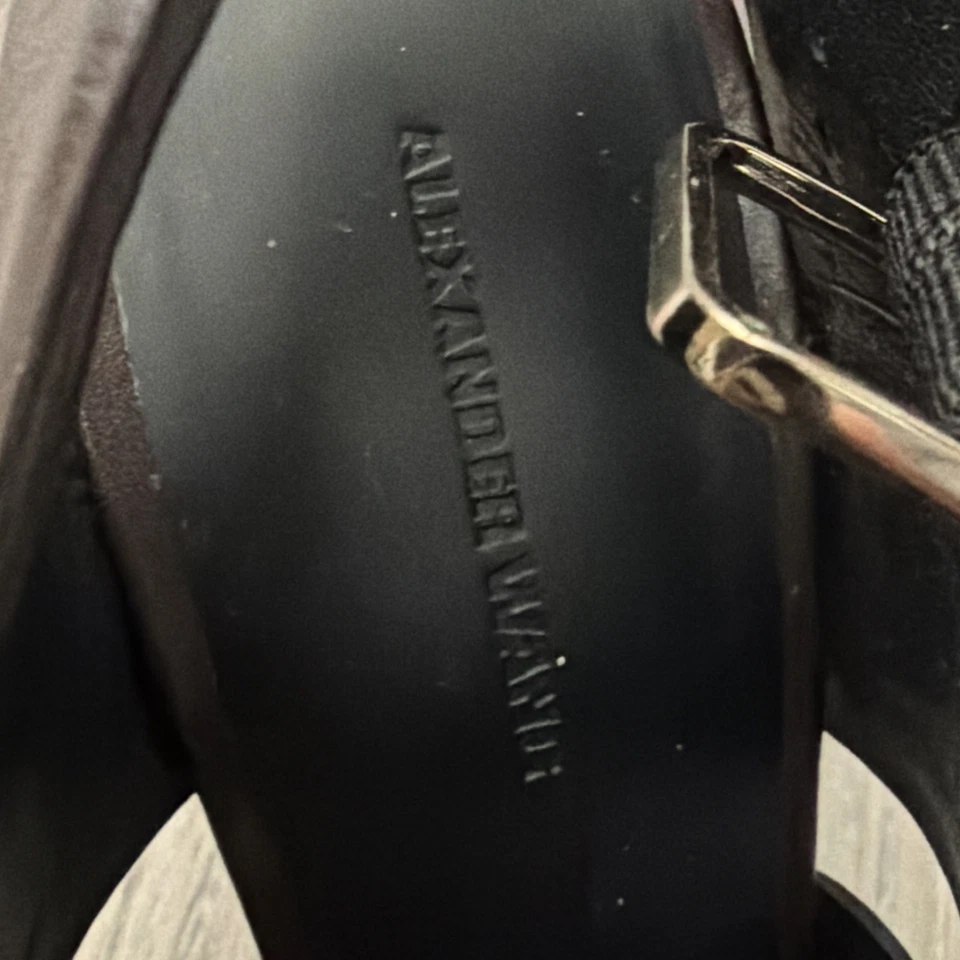 ALEXANDER WANG SANDALIAS "KERRY" EN MARRÓN MELAZA Talla 7.5/38 Foto 4 de 4