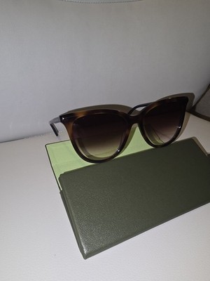 Longchamp Brown Tortoise Gradient Women\'s Sunglasses Longchamp Brown Gradient Round Ladies Sunglasses LO697S 701  main image 2