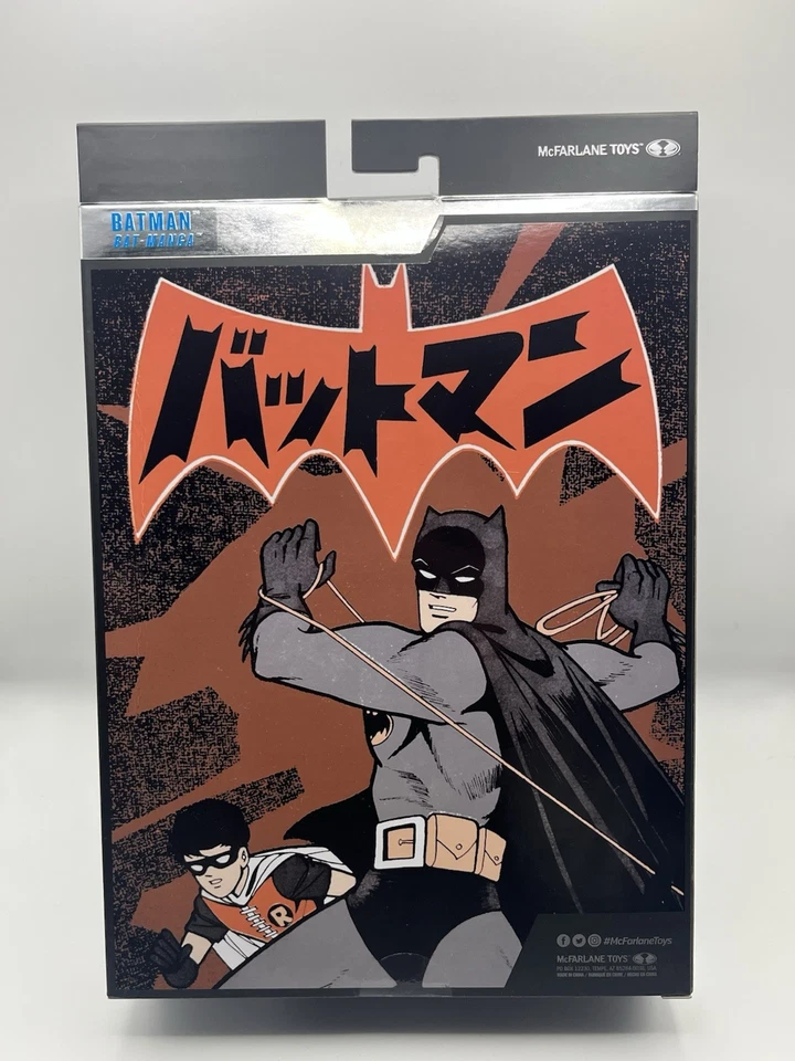 McFarlane Toys - DC Multiverse Batman Bat-Manga 7 pulgadas Figura McFarlane Coleccionista Foto 2 de 2
