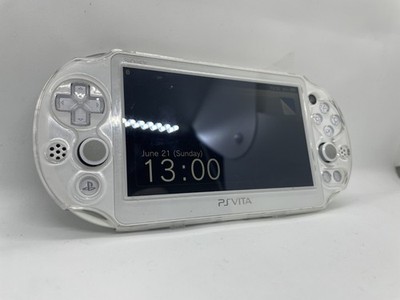Sony PlayStation Vita PS Vita PCH-2000 Slim White Console Handheld - Tested