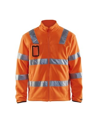 BLAKLÄDER  HighVis Fleece Arbeitsjacke HighVis orange