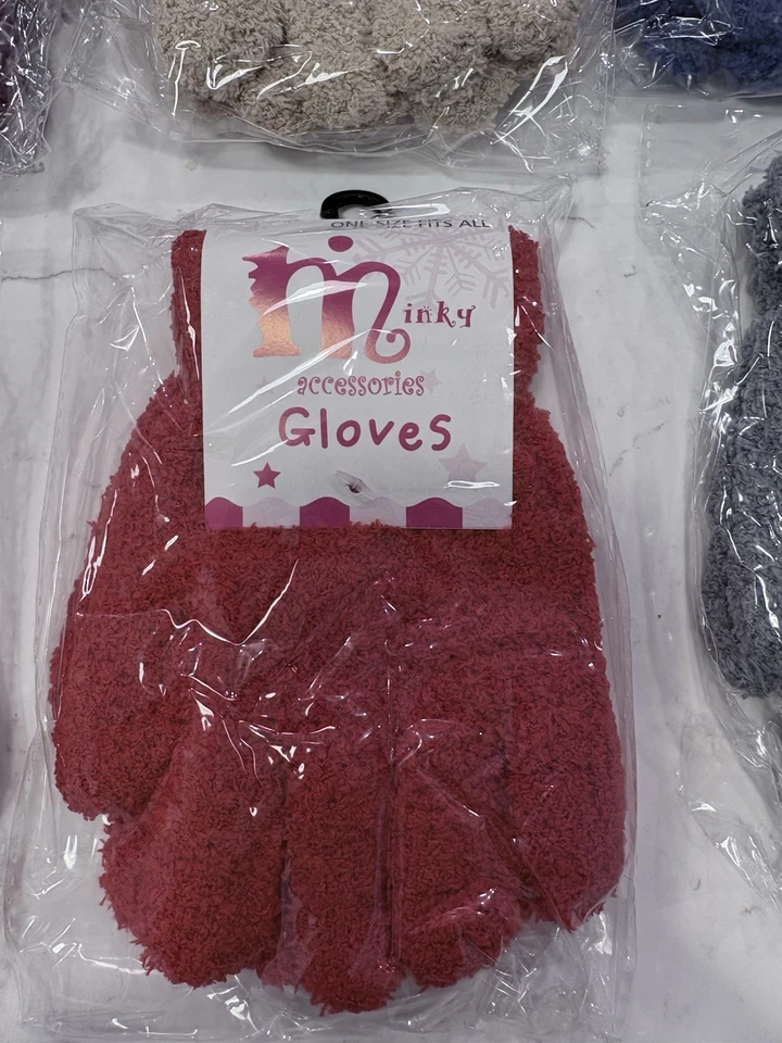Guantes Minky's para mujer nuevos con etiquetas Foto 4 de 4