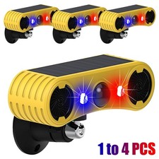 Solar Outdoor Motion Sensor Alarm 2*130db Ult...
