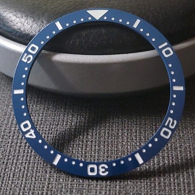 SEIKO Bezel Insert SKX007 / MM300 Blue Ceramic Sloped C3