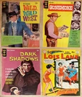 Vintage 1969 Comic books lot of 4 TV series and Superman