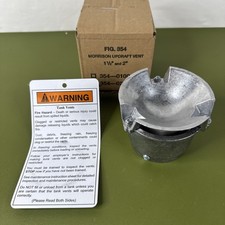 NEW Morrison 354---0200AV Updraft Vent 2" 354-0200 AV