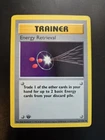 Pokémon Energy Retrieval 1st Edition Uncommon Trainer Base Set 81/102 1999