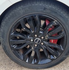 range rover 4 Alloy Wheels 21" Inch 2014 with pirelli tyres READ DISCRIPTION 
