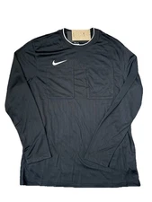 Nike Dri-FIT Soccer Referee Jersey Shirt Black DH8027-010 Men’s Size XL