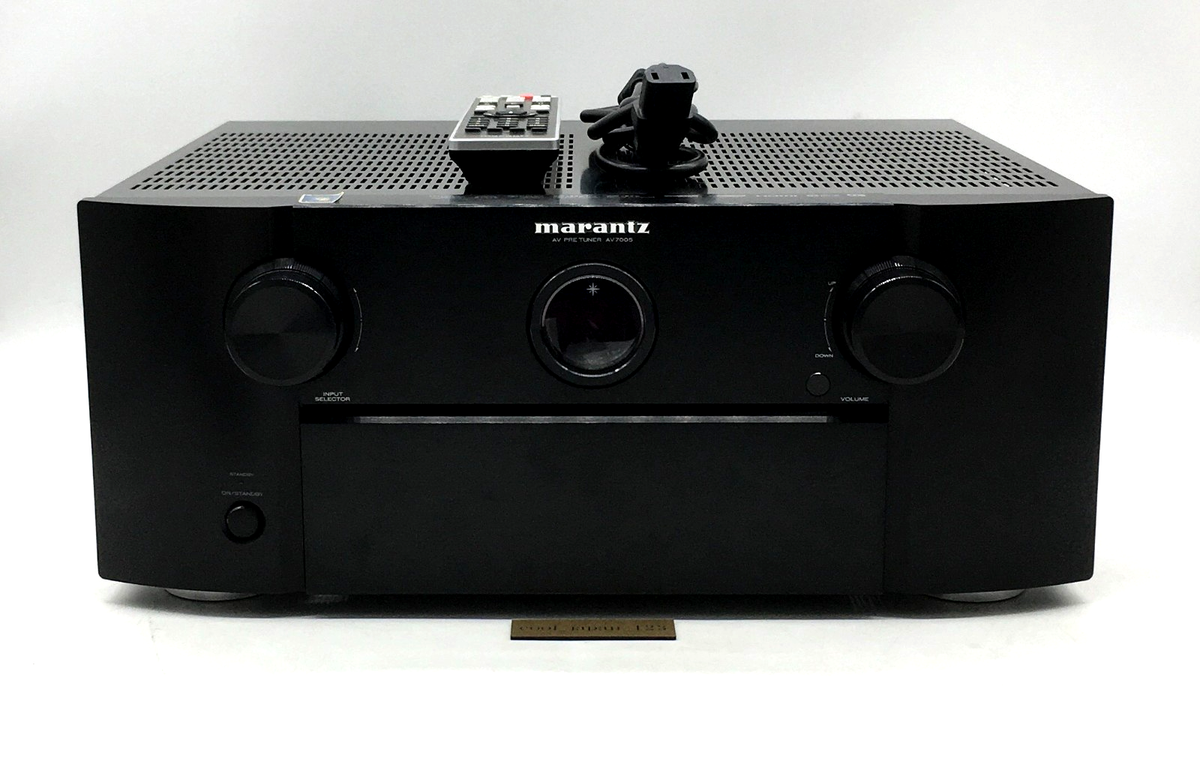 Marantz AV7005 Black AV Preamp Processor – HDMI Home Theater