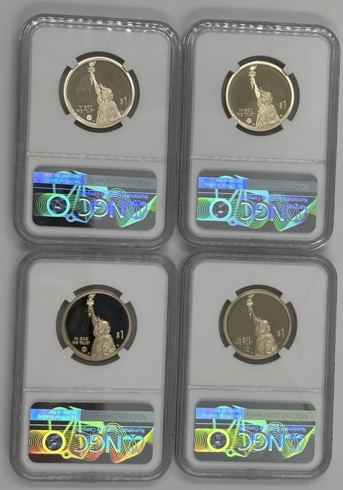 2025 S PROOF SET AMERICAN INNOVATION TX FL AR MI NGC PF 70 🔥PRE-SALE🔥 FRST RLS - Image 2 of 3