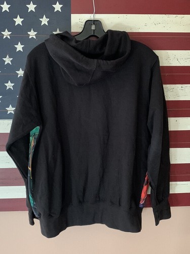 DC Comics JUSTICE LEAGUE Full Zip Hoodie Zip Sweatshirt NWT Sz M - Picture 2 of 2
