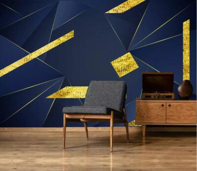 3D Blue Background 38490NA Wallpaper Wall Murals Removable Wallpaper Fay