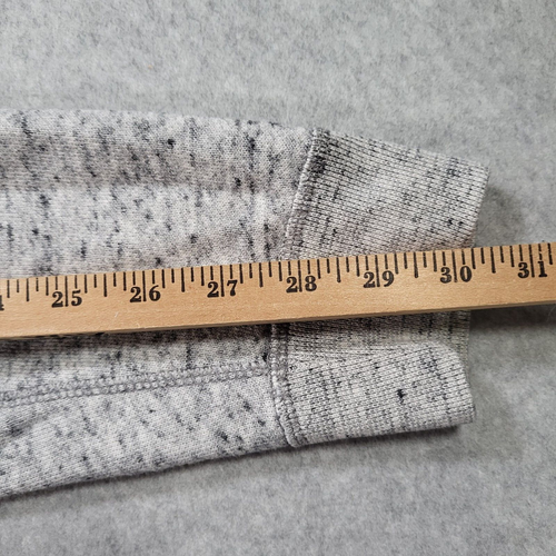 Abercrombie & Fitch mittelgrauer Hoodie mit Kordelzug und Tasche für Herren - Bild 8 von 8