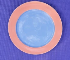 Lindt Stymeist Colorways DINNER Plate 11" SALMON BLUE