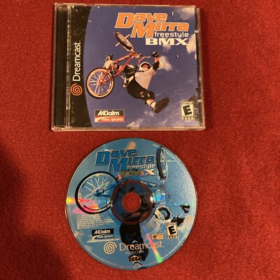 Dave Mirra Freestyle BMX (Sega Dreamcast, 2000) COMPLETE!
