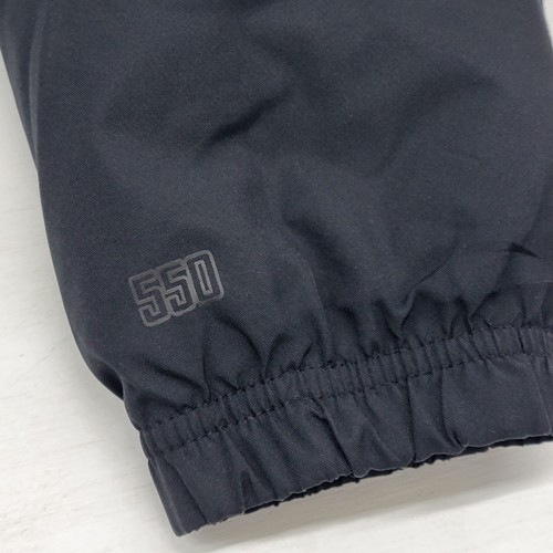 Vintage Nike 550 Goose Down Jacket Youth XL Black Zip Hood Puffer Swoosh EUC - Picture 4 of 13