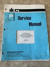 International M, MD, 6 Series Tractors, Dozers, And Power Units Service Manual