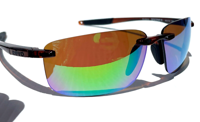 NEW REVO DESCEND N Crystal Brown POLARIZED Evergreen Lens  display picture 2