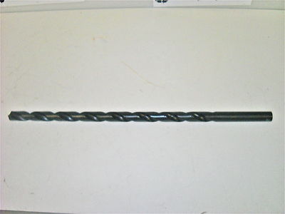 Precision #02411445 HS Drill Bit 15/16'' x 24'' Spiral 2FL Straight Shank 